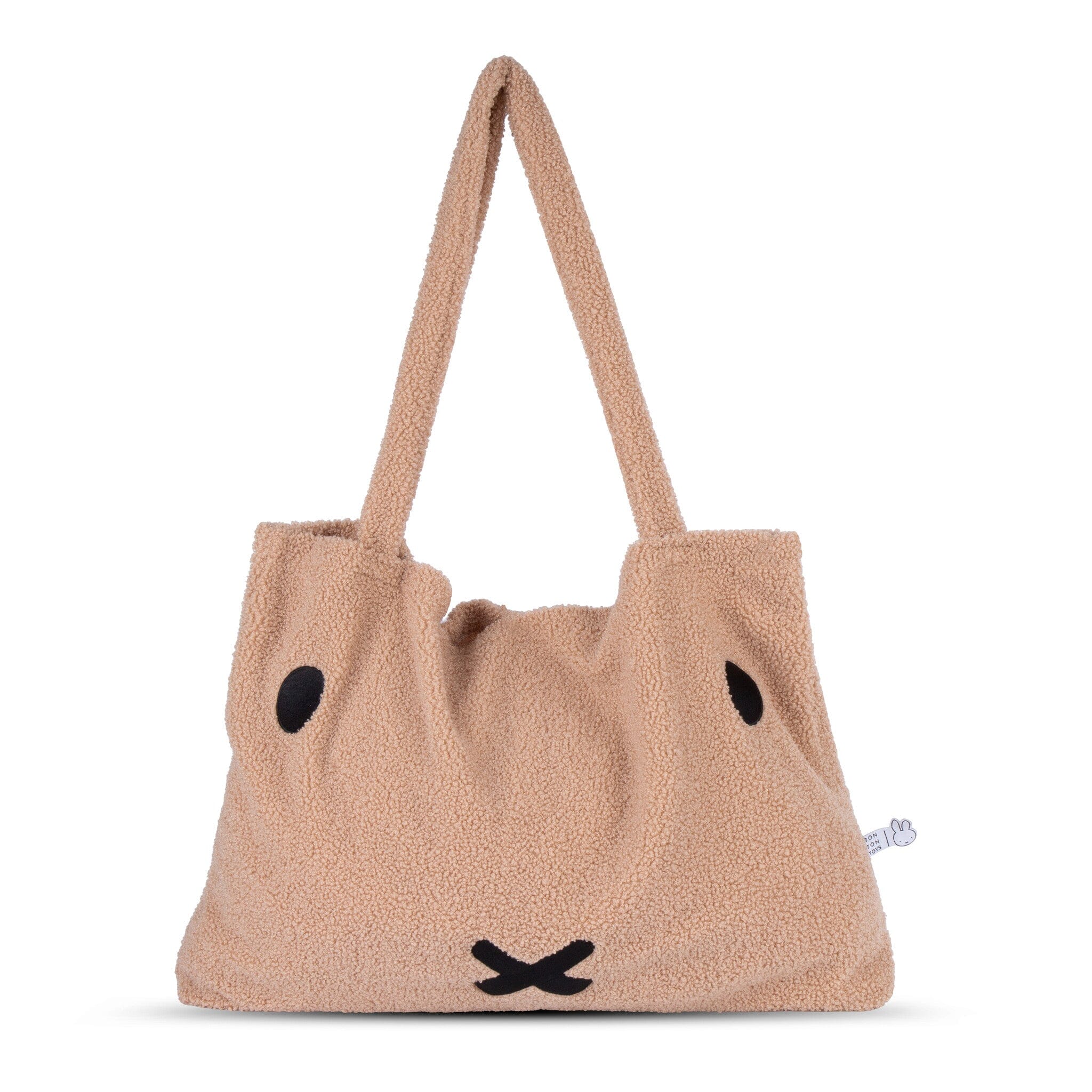 Miffy Shopping Bag Recycled Teddy beige 60 cm 100% recycled Tasche Bon Ton Toys