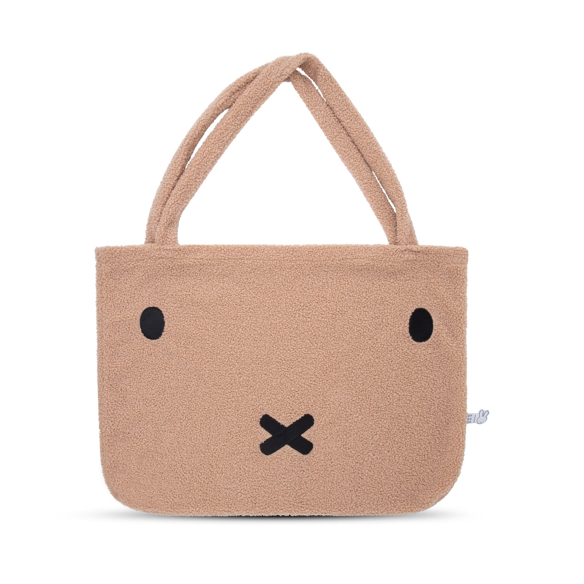 Miffy Shopping Bag Recycled Teddy beige 60 cm 100% recycled Tasche Bon Ton Toys