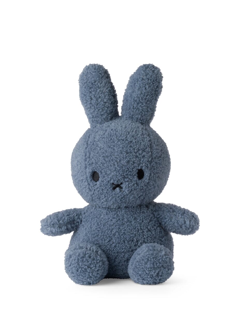 Miffy sitzend Teddy Cream 33cm 100% recycled blau Kuscheltiere Bon Ton Toys