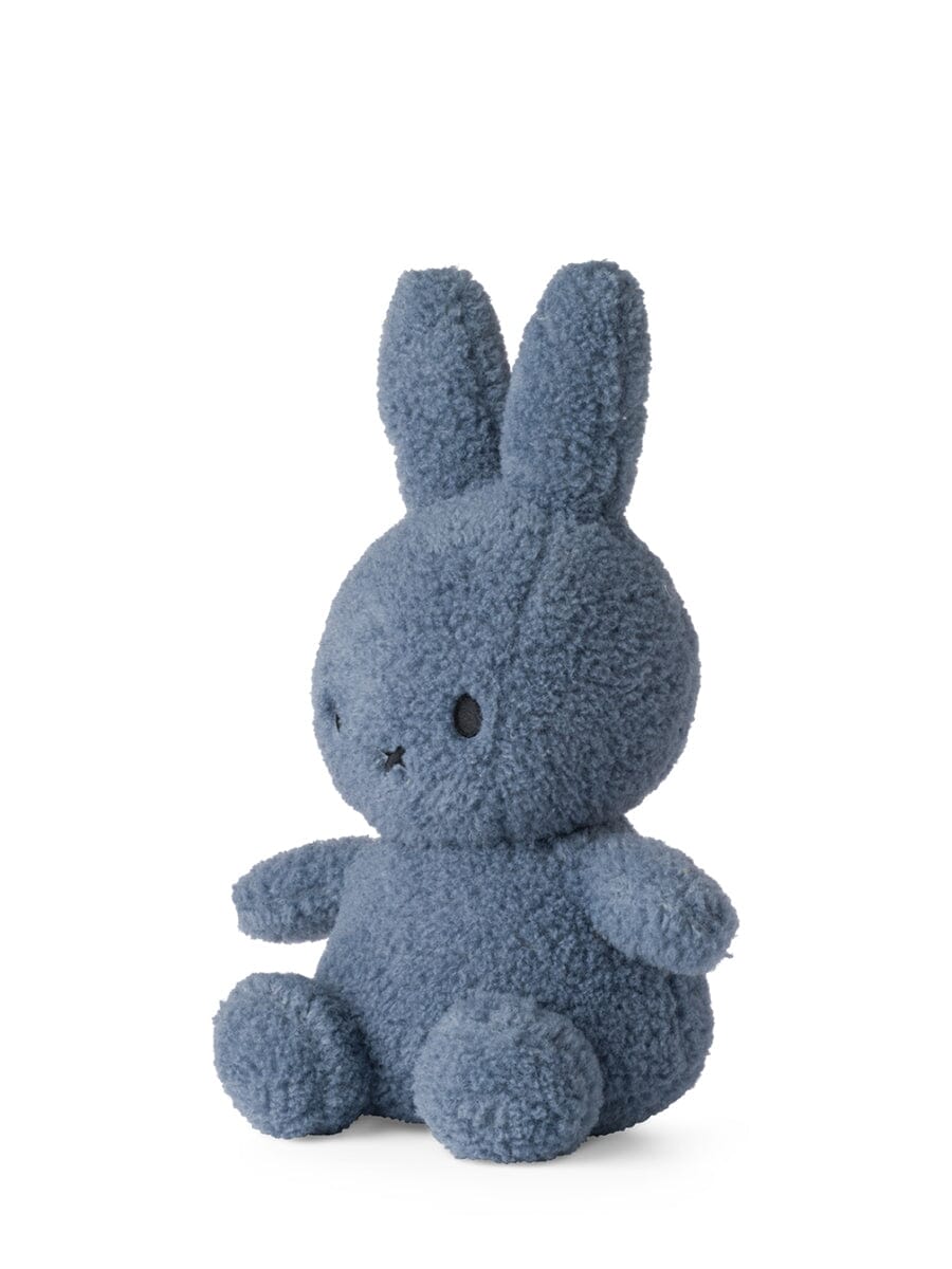 Miffy sitzend Teddy Cream 33cm 100% recycled blau Kuscheltiere Bon Ton Toys