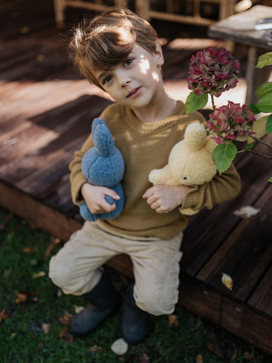 Miffy sitzend Teddy Gelb 23 cm 100% recycled Kuscheltiere Bon Ton Toys