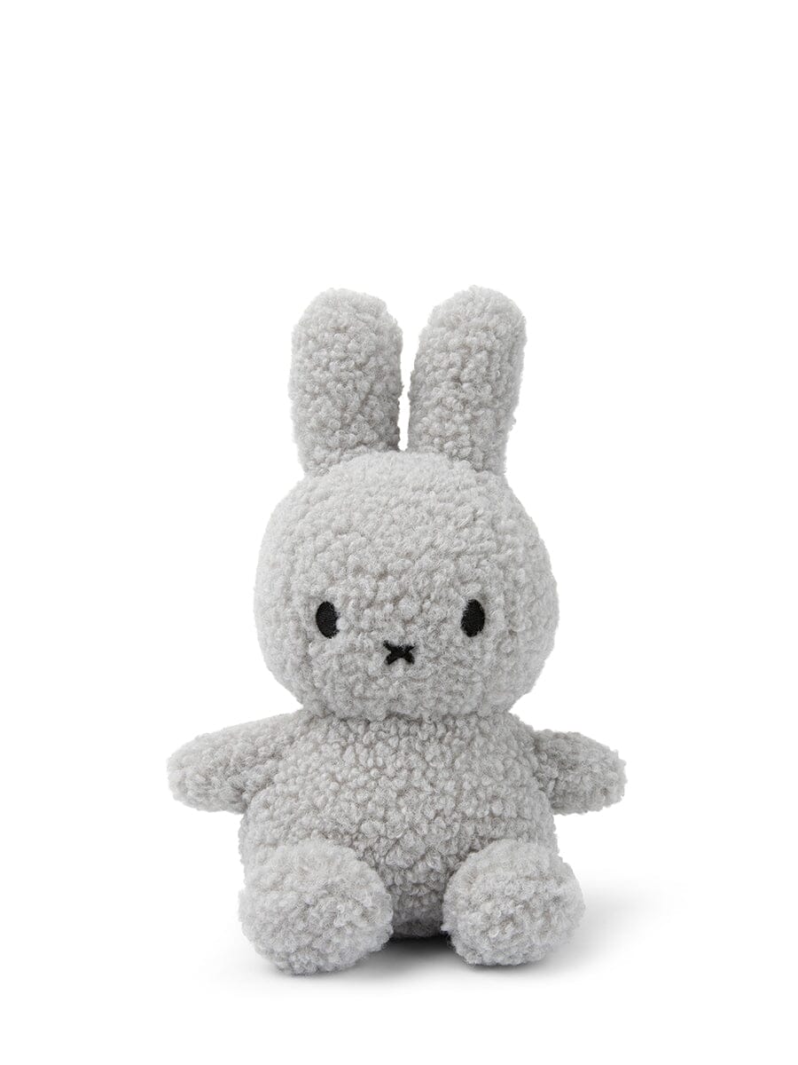 Miffy sitzend Teddy hellgrau 23 cm 100% recycled Kuscheltiere Bon Ton Toys