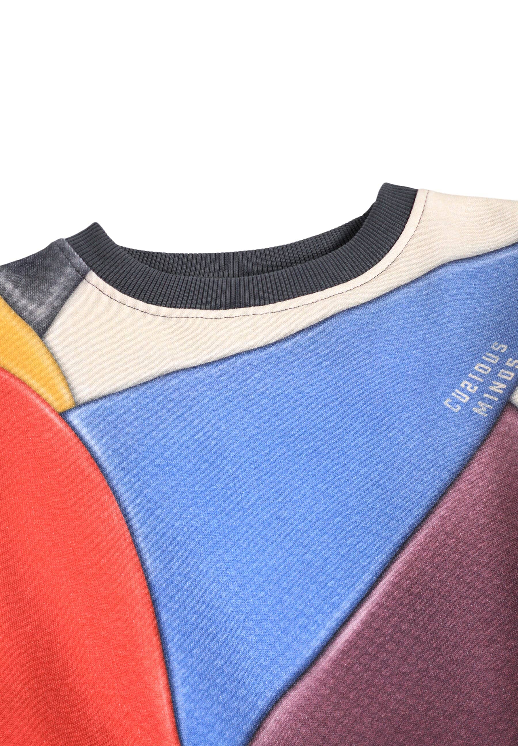 MOLO Jungen Sweatshirt Mattis mit Fußball-Print Sweatshirt MOLO