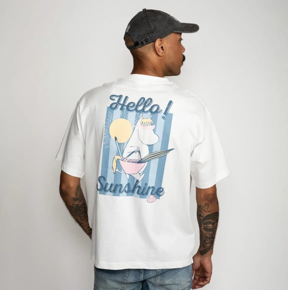 Moomin by Martinex Adult T-Shirt „Tuovi Sunshine“ Off-white © Moomin Characters T-Shirt Moomin by Martinex