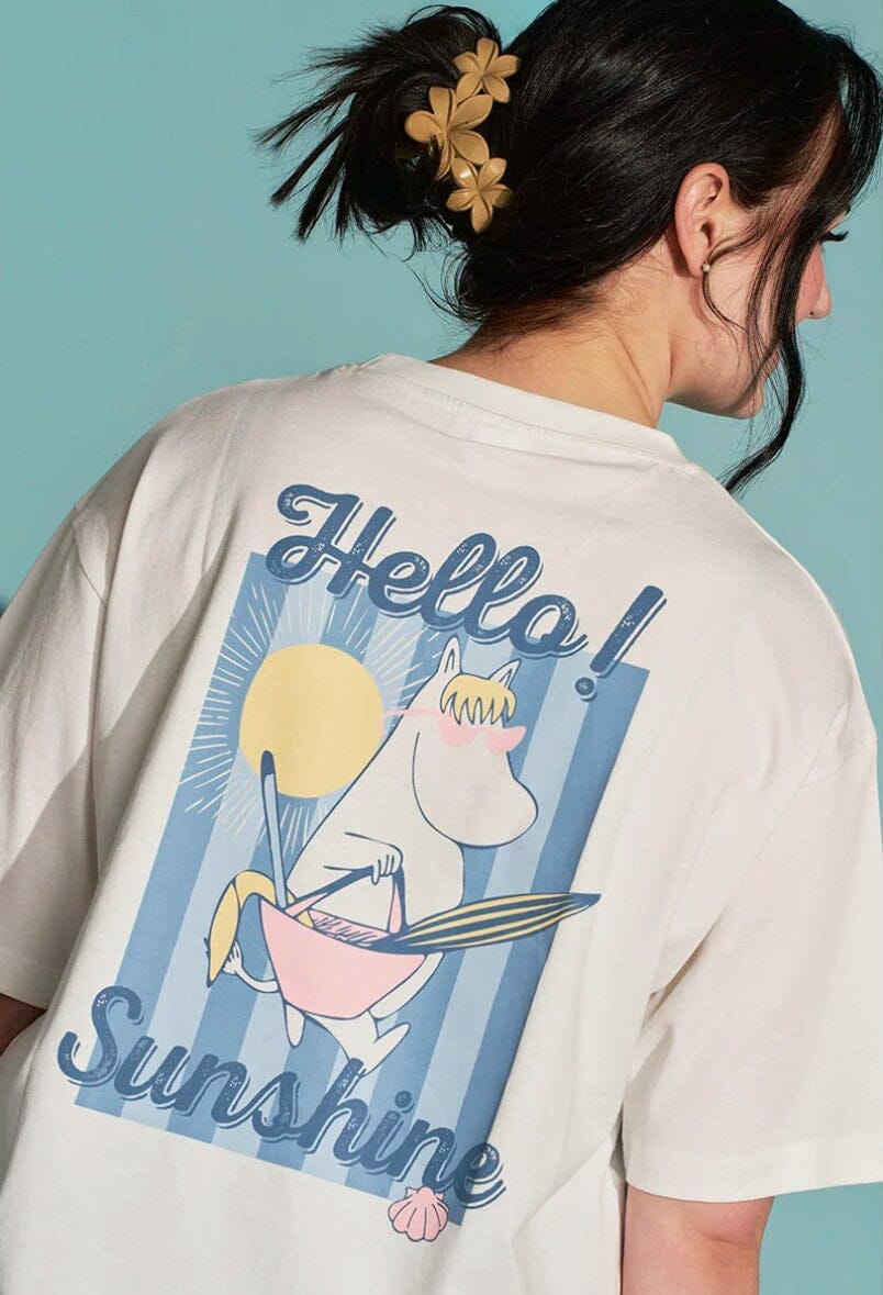 Moomin by Martinex Adult T-Shirt „Tuovi Sunshine“ Off-white © Moomin Characters T-Shirt Moomin by Martinex
