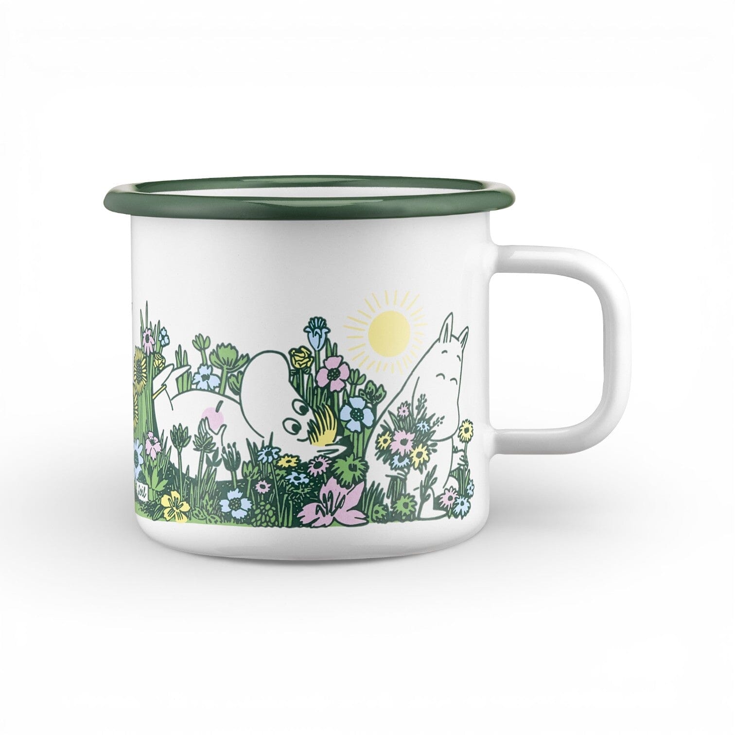 Moomin by Muurla Emaille-Tasse „In the Garden“ – 370ml Becher Moomin by Muurla