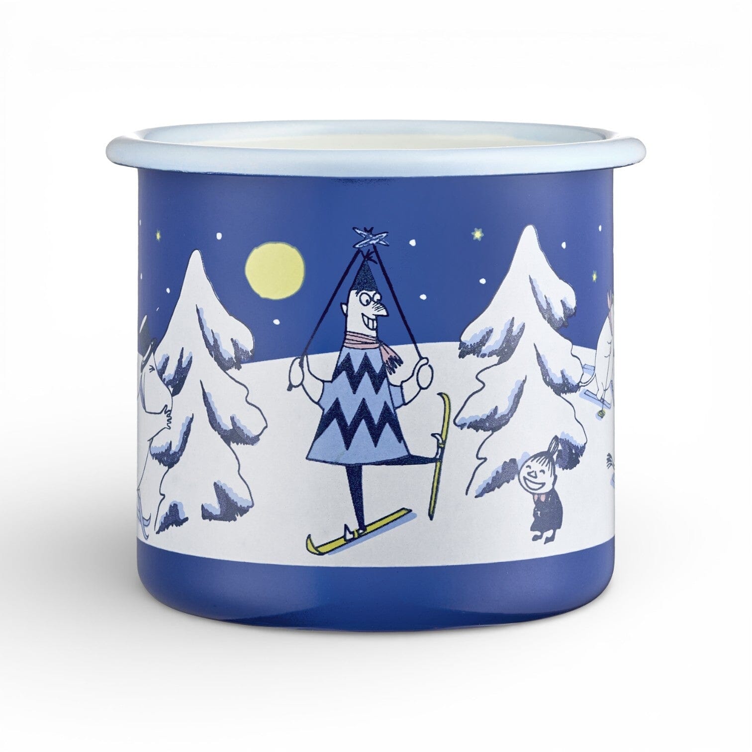 Moomin by Muurla Emaille-Tasse „Starry Night“ – 370 ml Becher Moomin by Muurla