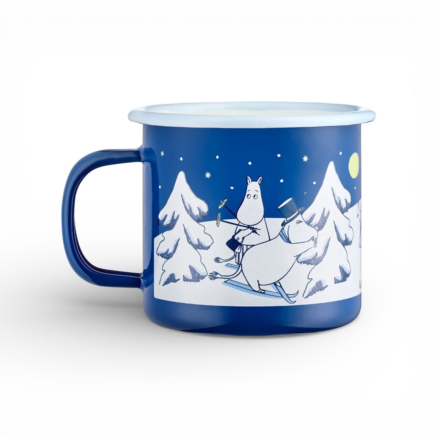 Moomin by Muurla Emaille-Tasse „Starry Night“ – 370 ml Becher Moomin by Muurla