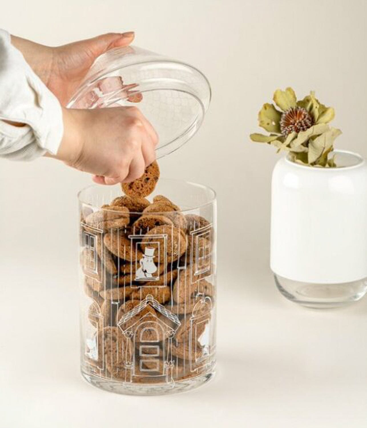 Moomin by Muurla Glasbehälter „Moomin House“ – 30,5 cm Aufbewahrung Moomin by Muurla