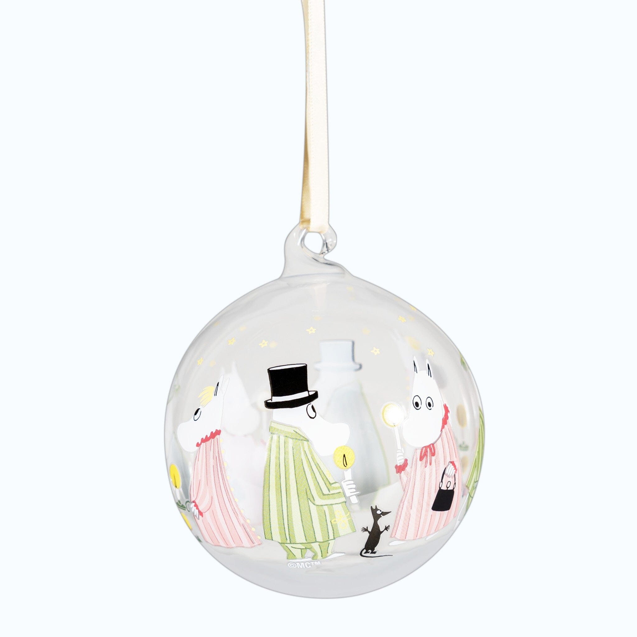 Moomin by Muurla Glaskugel „Christmas Bauble Pyjamas“ Ø 9 cm Dekoration Moomin by Muurla