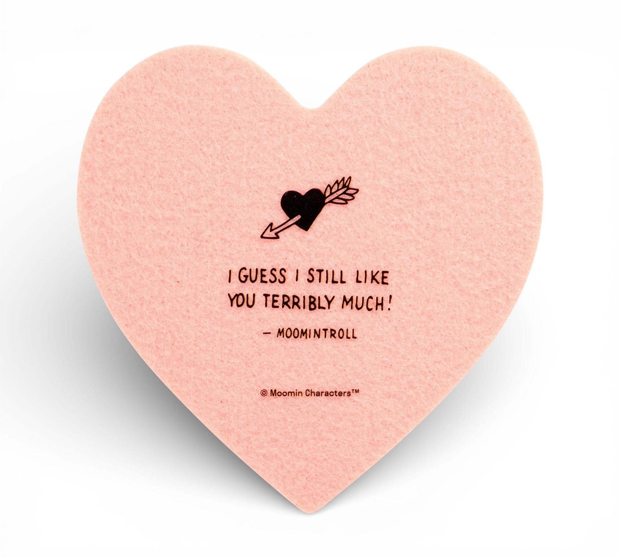Moomin by Muurla Untersetzer-Set „Together“ 4er-Set (Herzform) © Moomin Characters Deko Moomin by Muurla