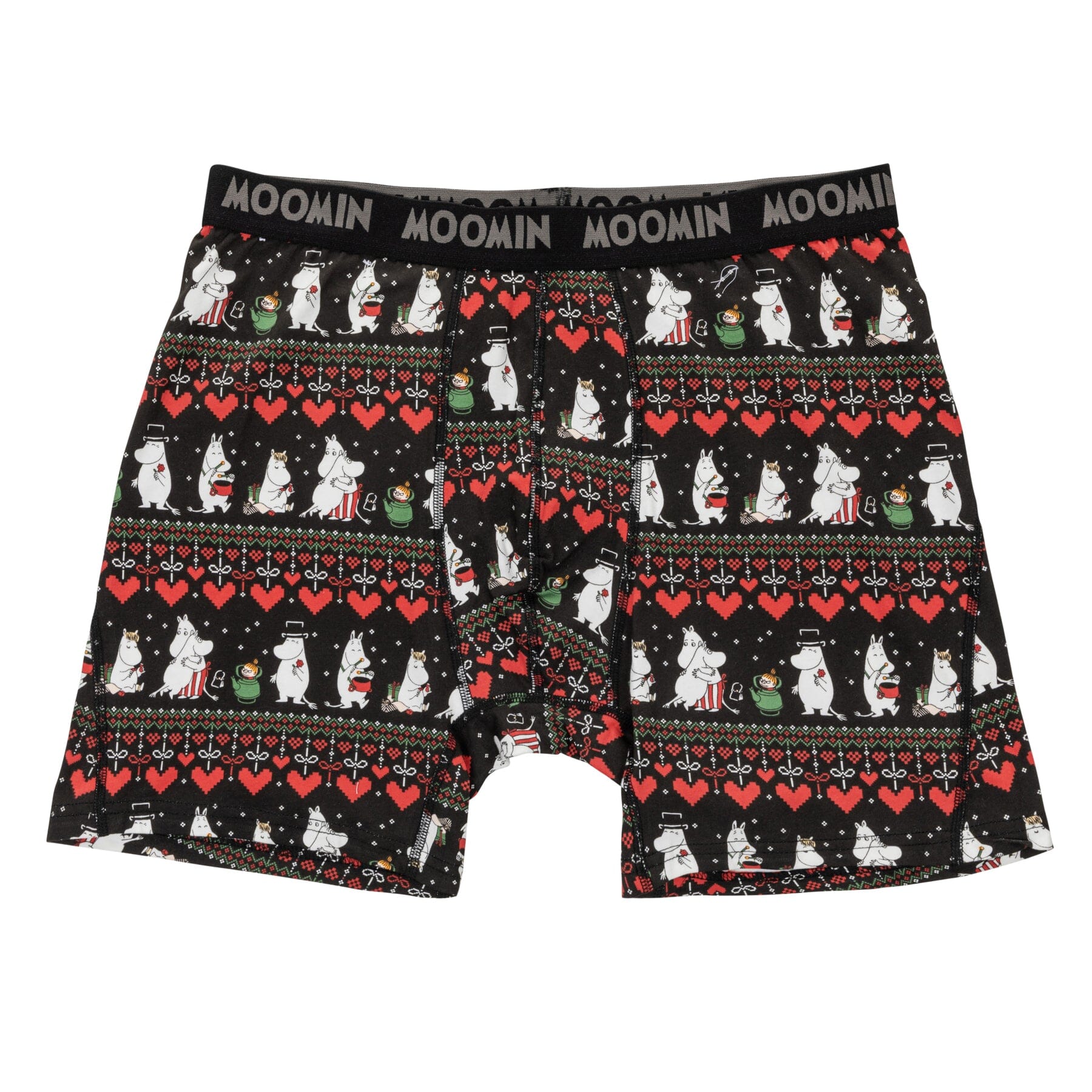 MOOMIN Herren Boxer c Schwarz – © Moomin Characters Unterwäsche Moomin by Martinex