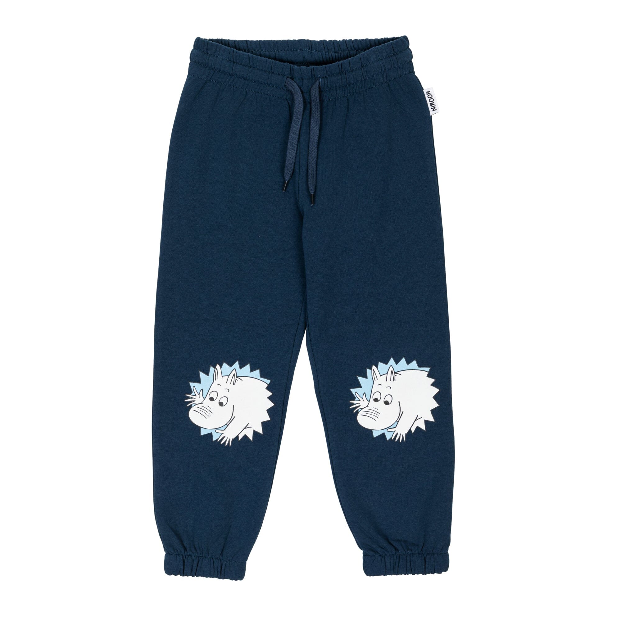 Moomin Kids Sweatpants „Hey Moomin“ – Dark Blue, Print auf den Beinen Hose Moomin by Martinex 98