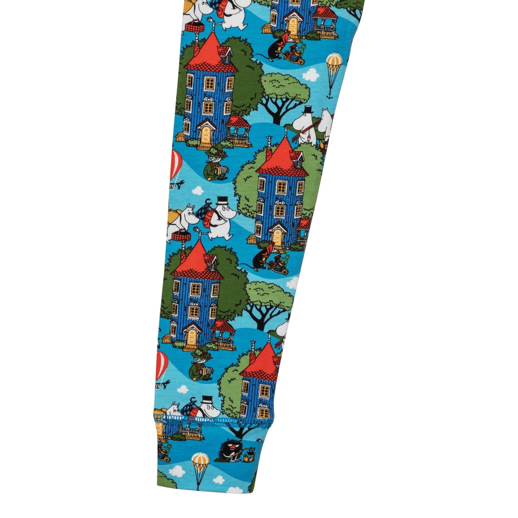 MOOMIN – Kinder-Leggings „Home Yard Long Johns“ Blau Leggins Moomin by Martinex