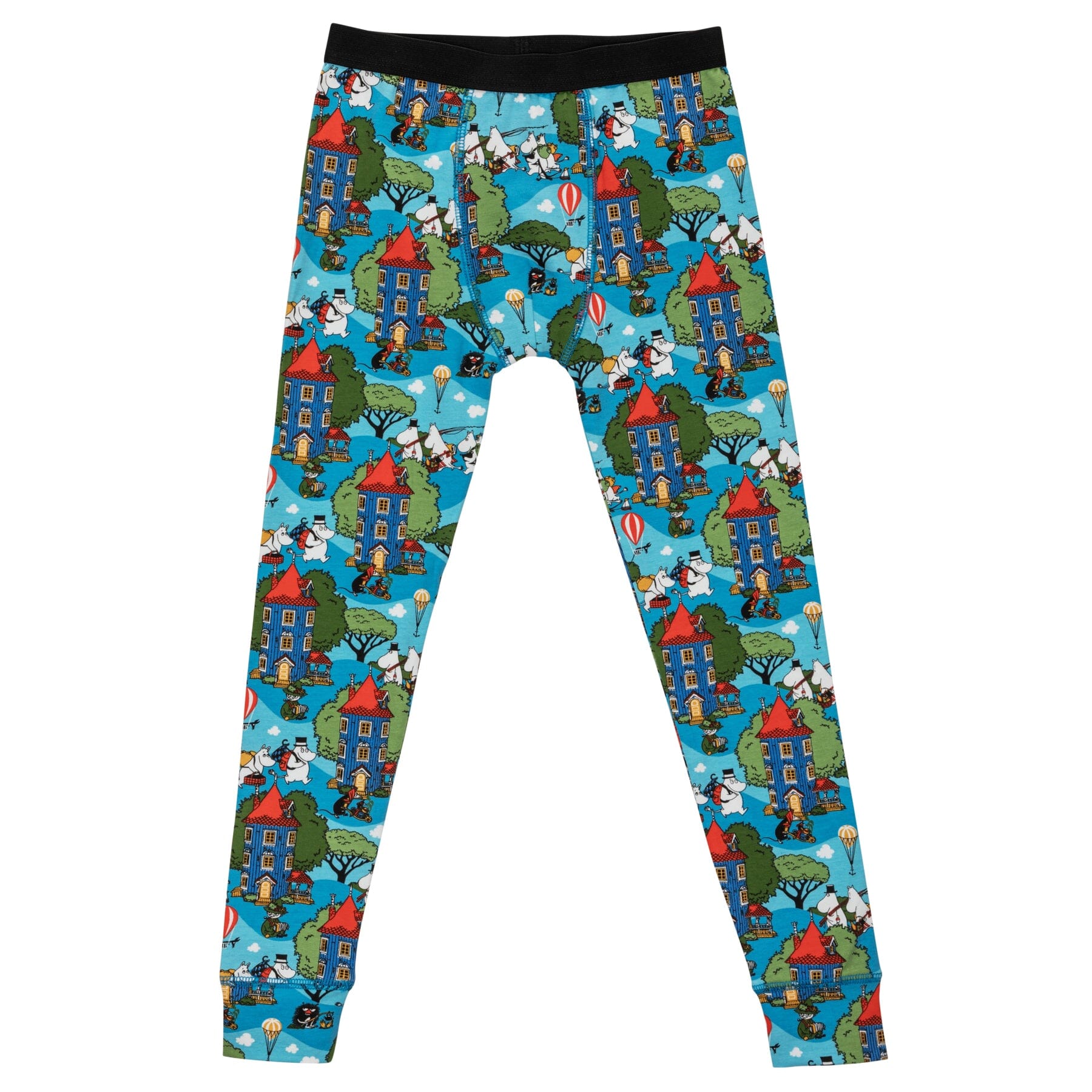 MOOMIN – Kinder-Leggings „Home Yard Long Johns“ Blau Leggins Moomin by Martinex 98 / 104