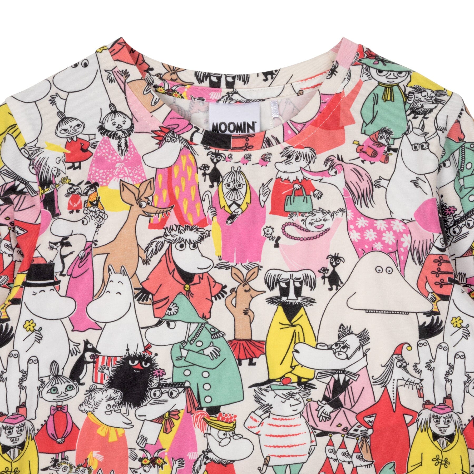 MOOMIN Kinder Longsleeve „Class Reunion“ Off-white – © Moomin Characters Langarmshirt Moomin by Martinex