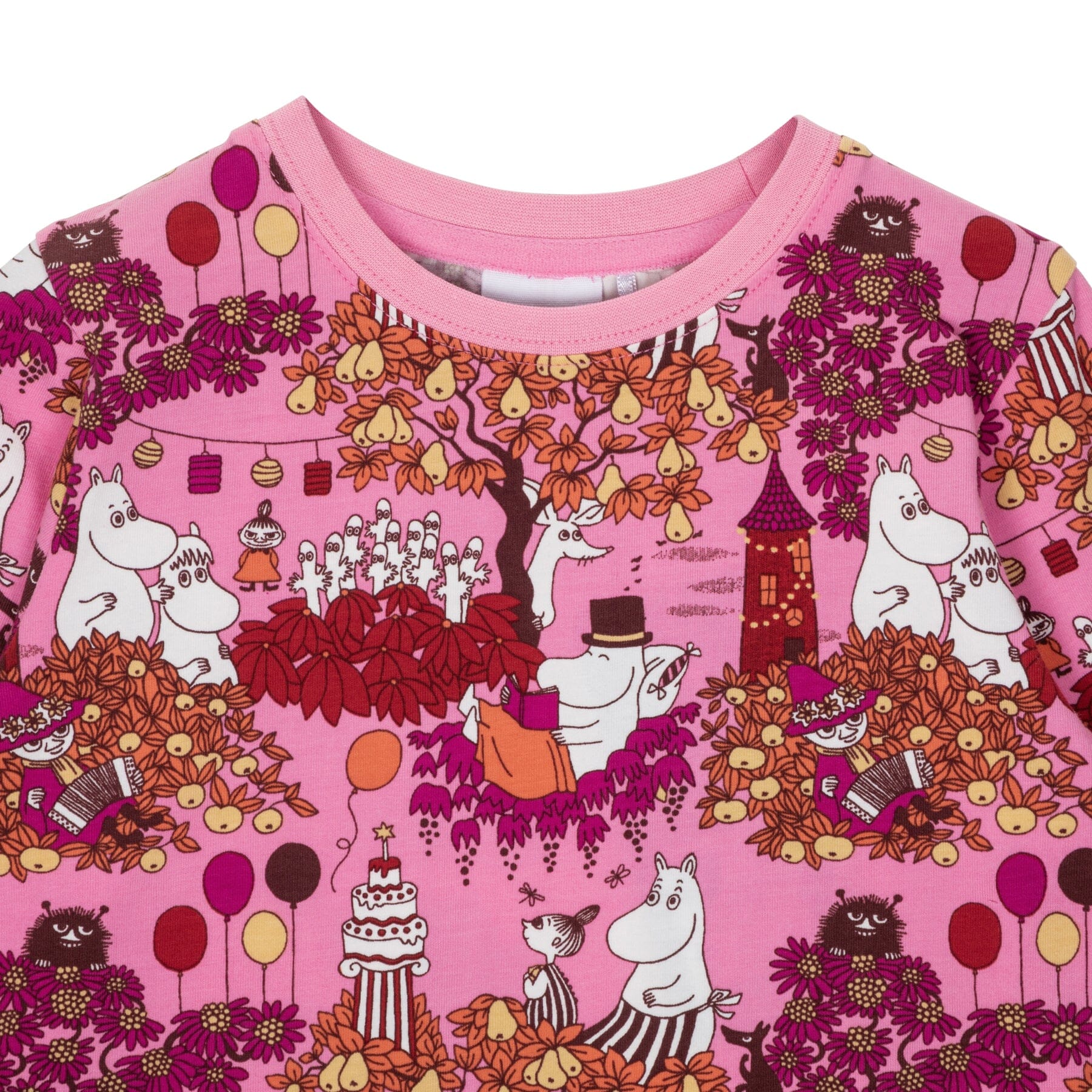MOOMIN Kinder Longsleeve „Party Moment“ Pink – © Moomin Characters Langarmshirt Moomin by Martinex