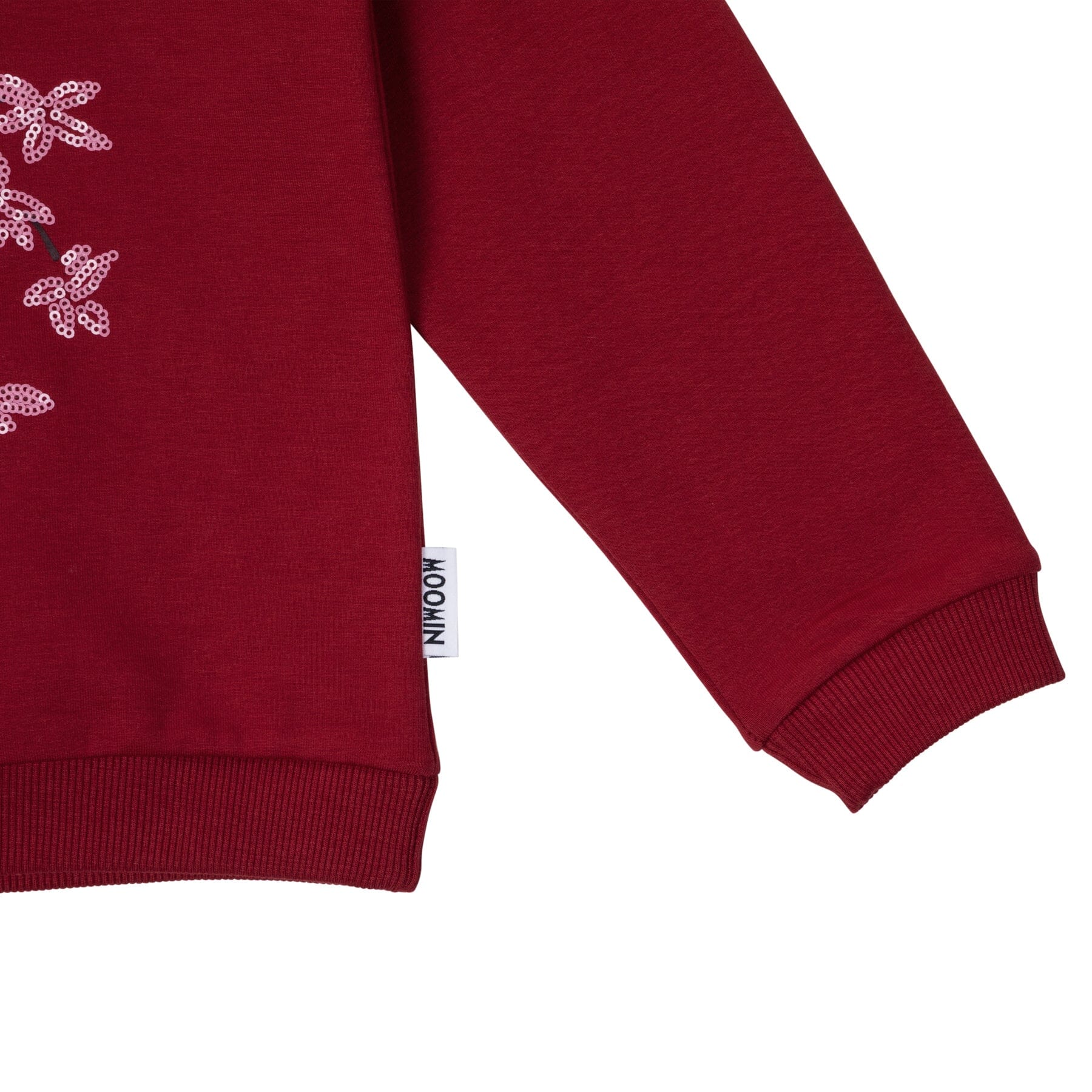 MOOMIN Kinder Sweatshirt „Snorkmaiden“ Burgundy – © Moomin Characters Langarmshirt Moomin by Martinex