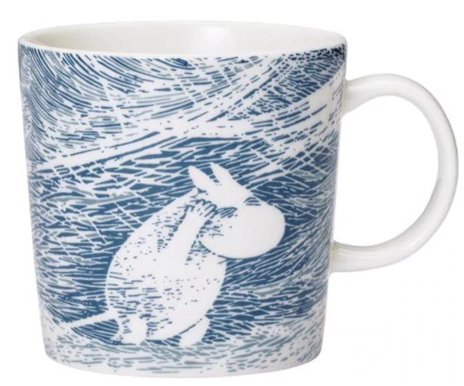 Arabia -"Snow Blizzard" Winter 4er Set mini Becher Becher Arabia