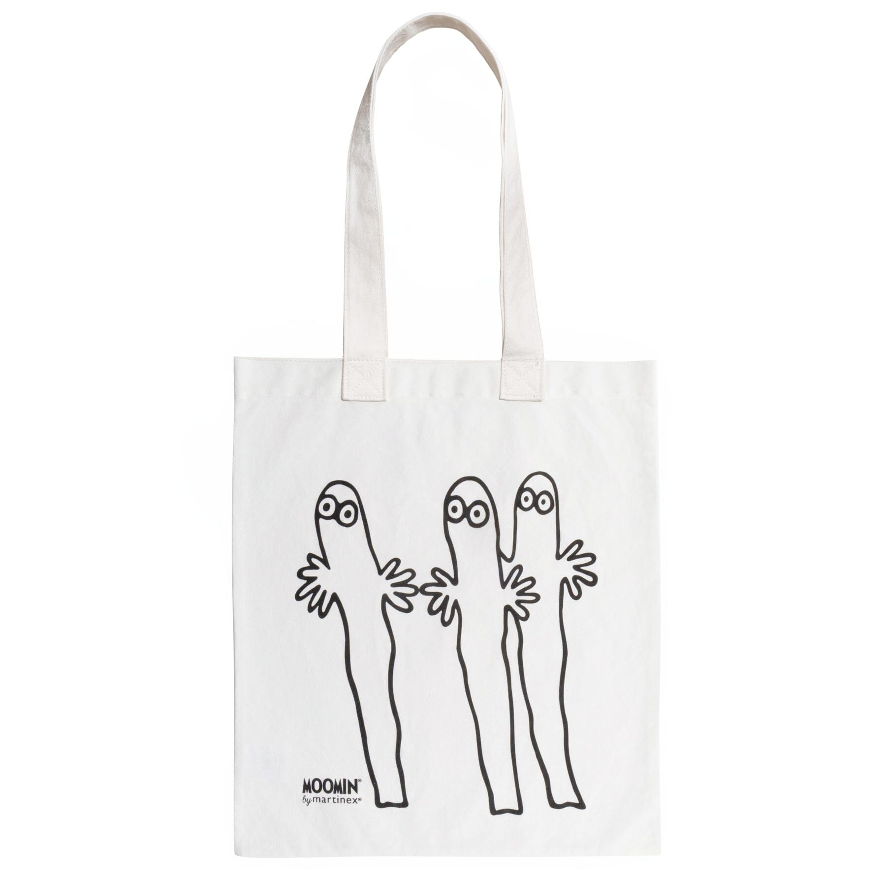MOOMIN – Stoffbeutel „Hattifatteners“, Weiß Tasche Moomin by Martinex