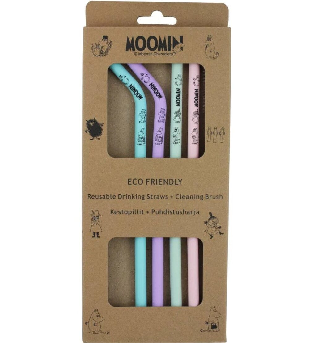TMF Trade Moomin Strohhalme 4er-Set Trinkhalme TMF Trade
