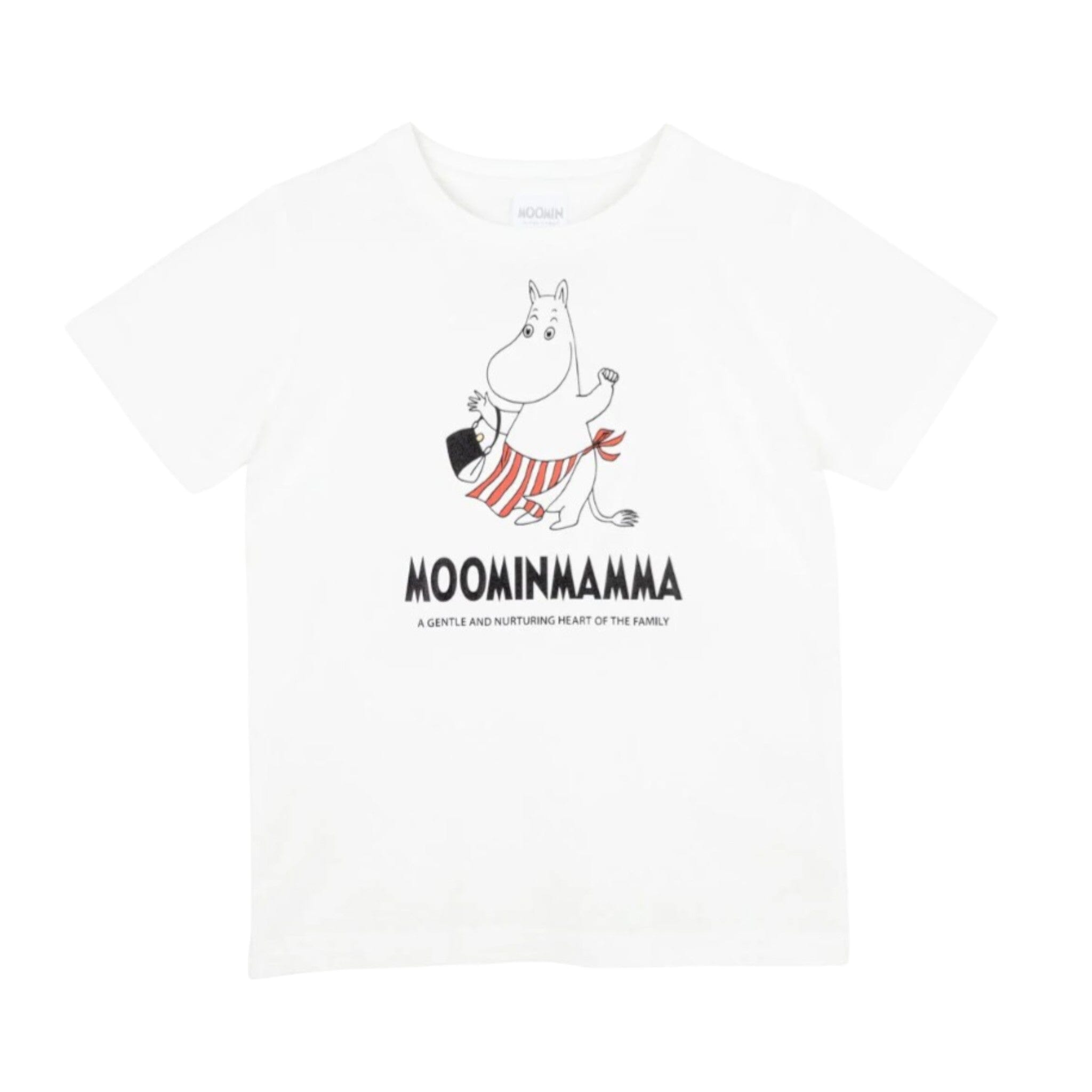 Moomin Unisex T-Shirt „Character Mamma“ – Off-white T-Shirt Moomin by Martinex