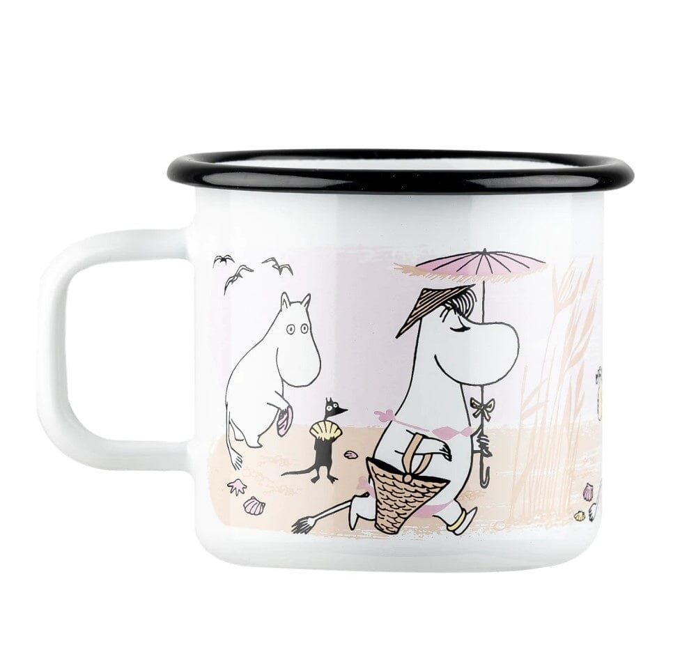 Muurla Mumin Emaille Becher Beach Becher Muurla