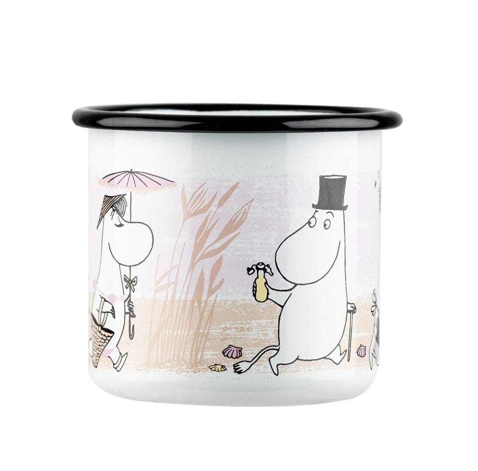 Muurla Mumin Emaille Becher Beach Becher Muurla