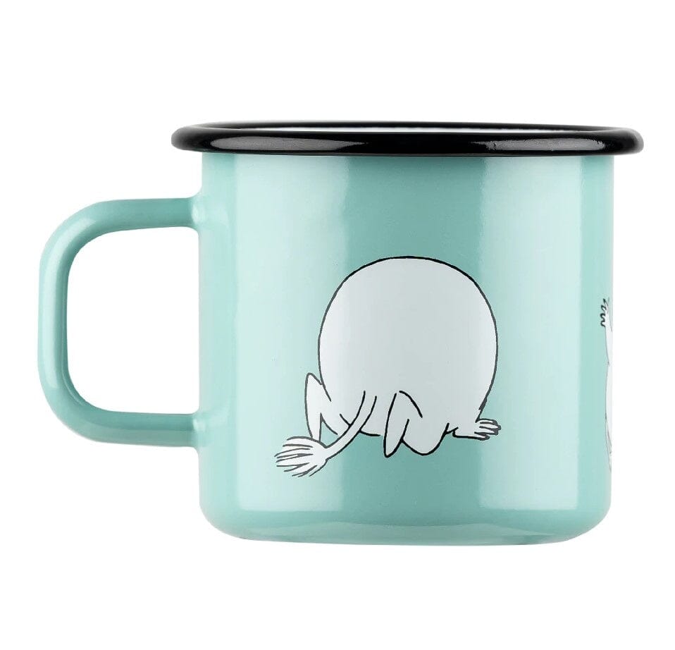 Muurla Mumin Emaille Becher Retro Moomintroll Becher Moomin by Muurla