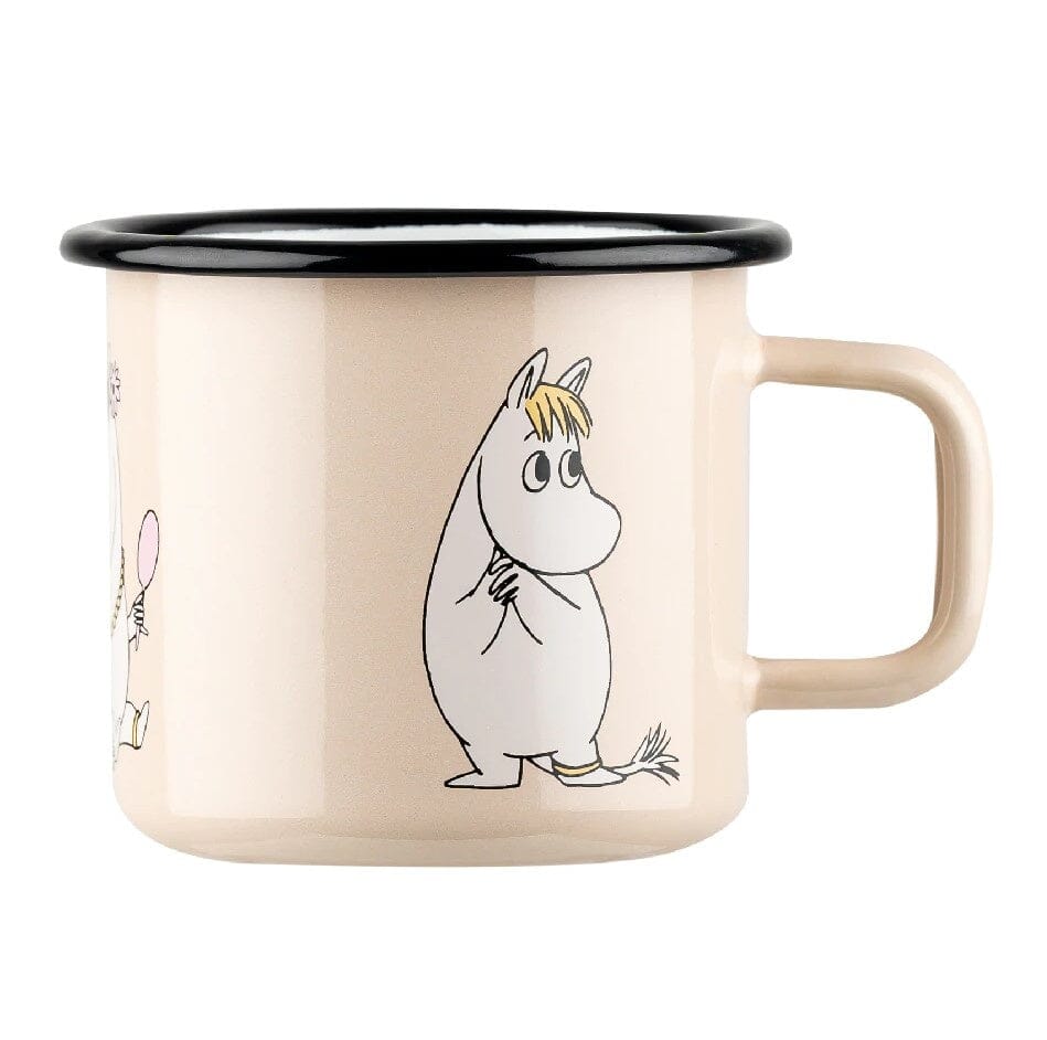 Muurla Mumin Emaille Becher Snorkmaiden Becher Moomin by Muurla