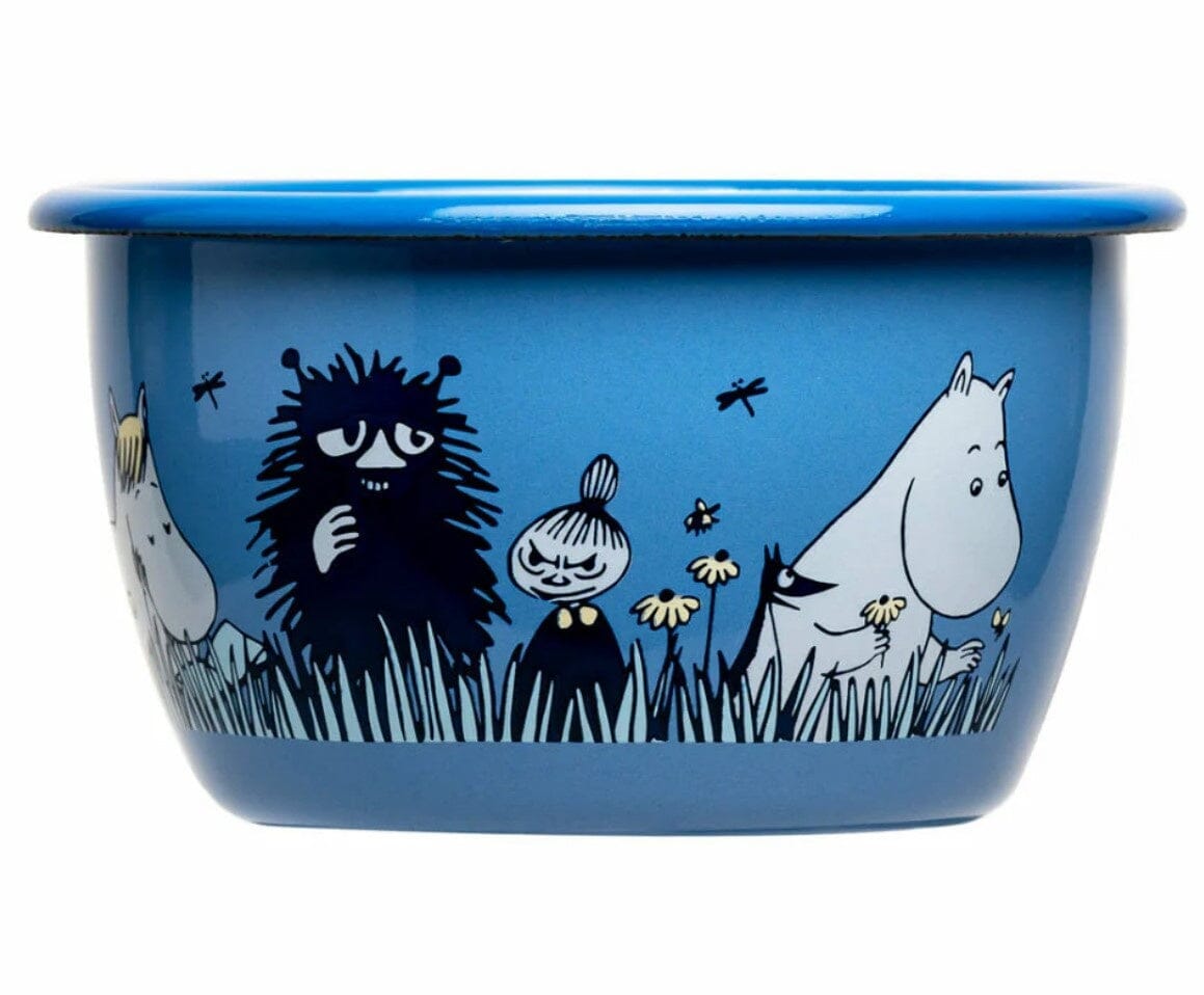 Moomin Friends Schüssel 300ml Emaille Schüssel Muurla
