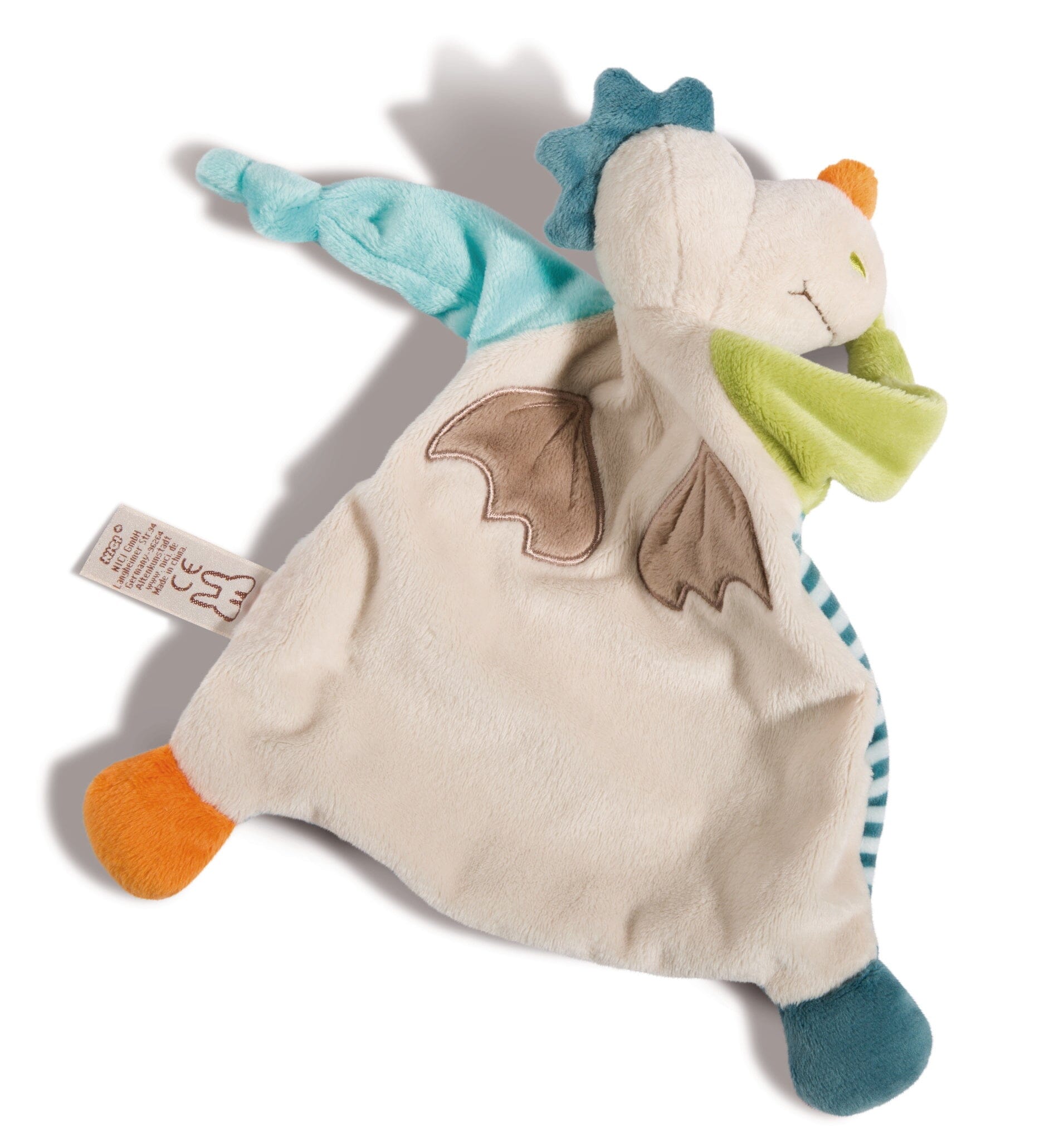 NICI Schmusetuch Drache Dragilu 31cm Kuscheltuch NICI