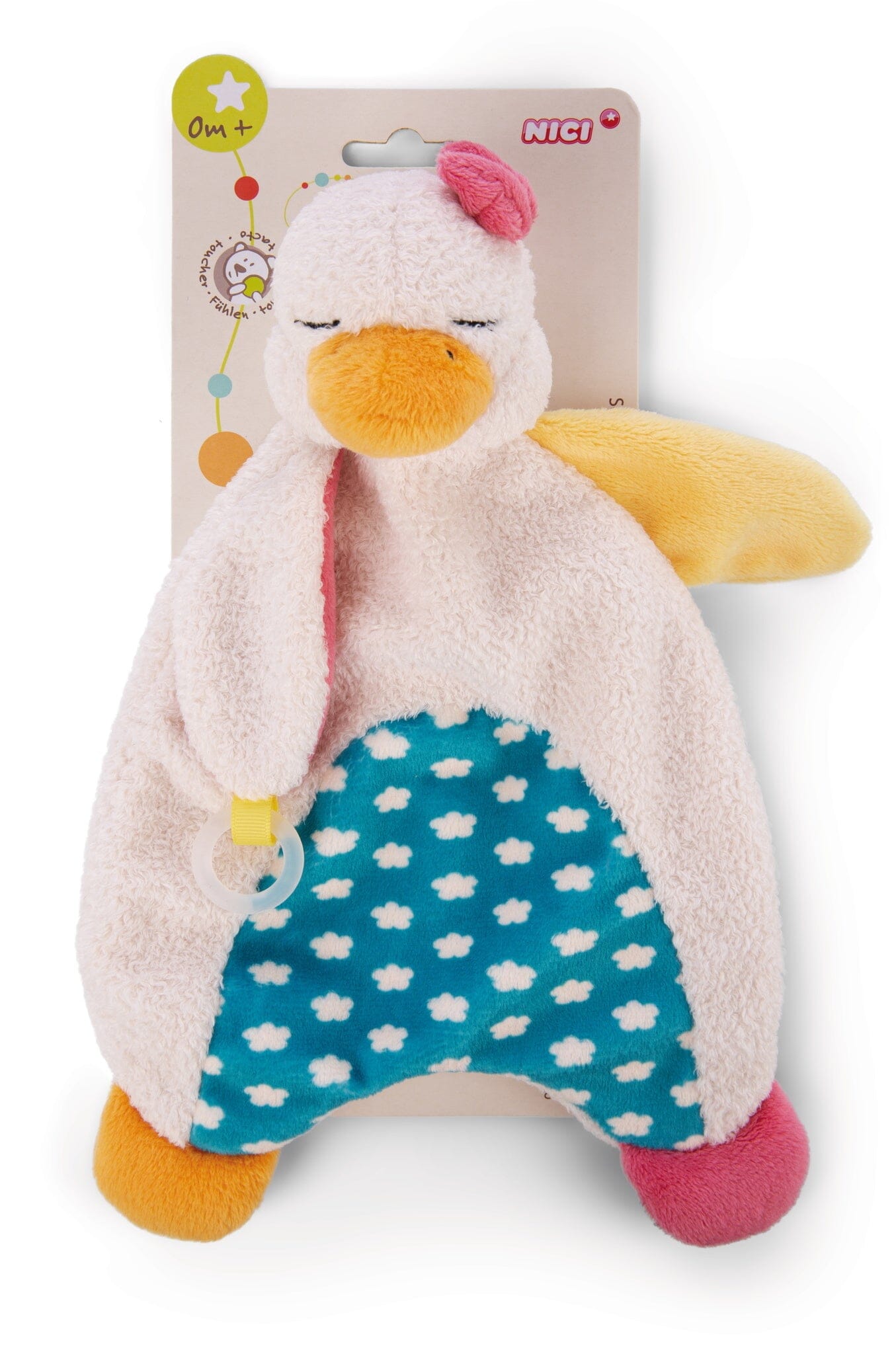 NICI Schmusetuch Gans Gilli Kuscheltuch NICI