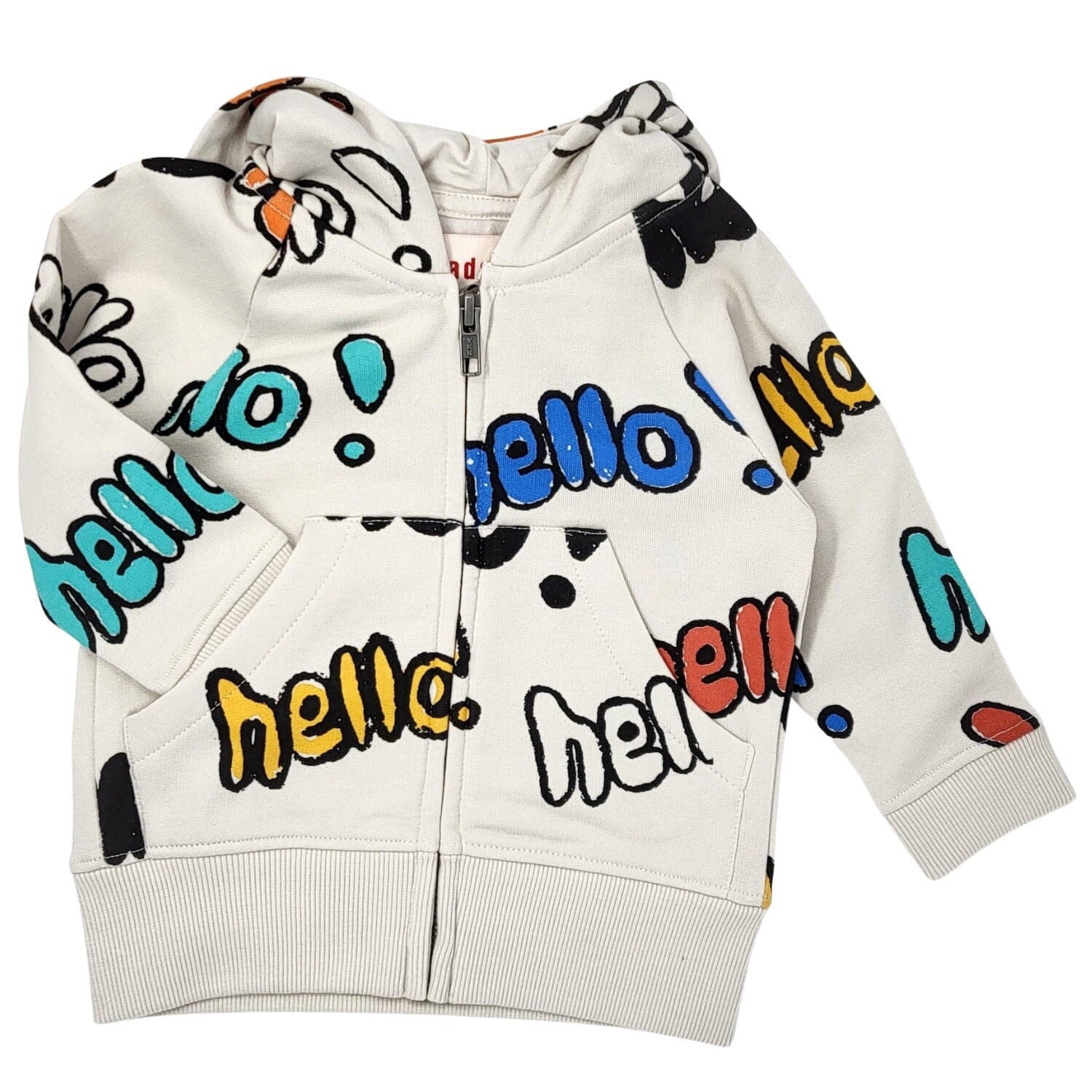 NADADELAZOS Hoodie bunt mit Reisverschluss Hoodie nadadelazos