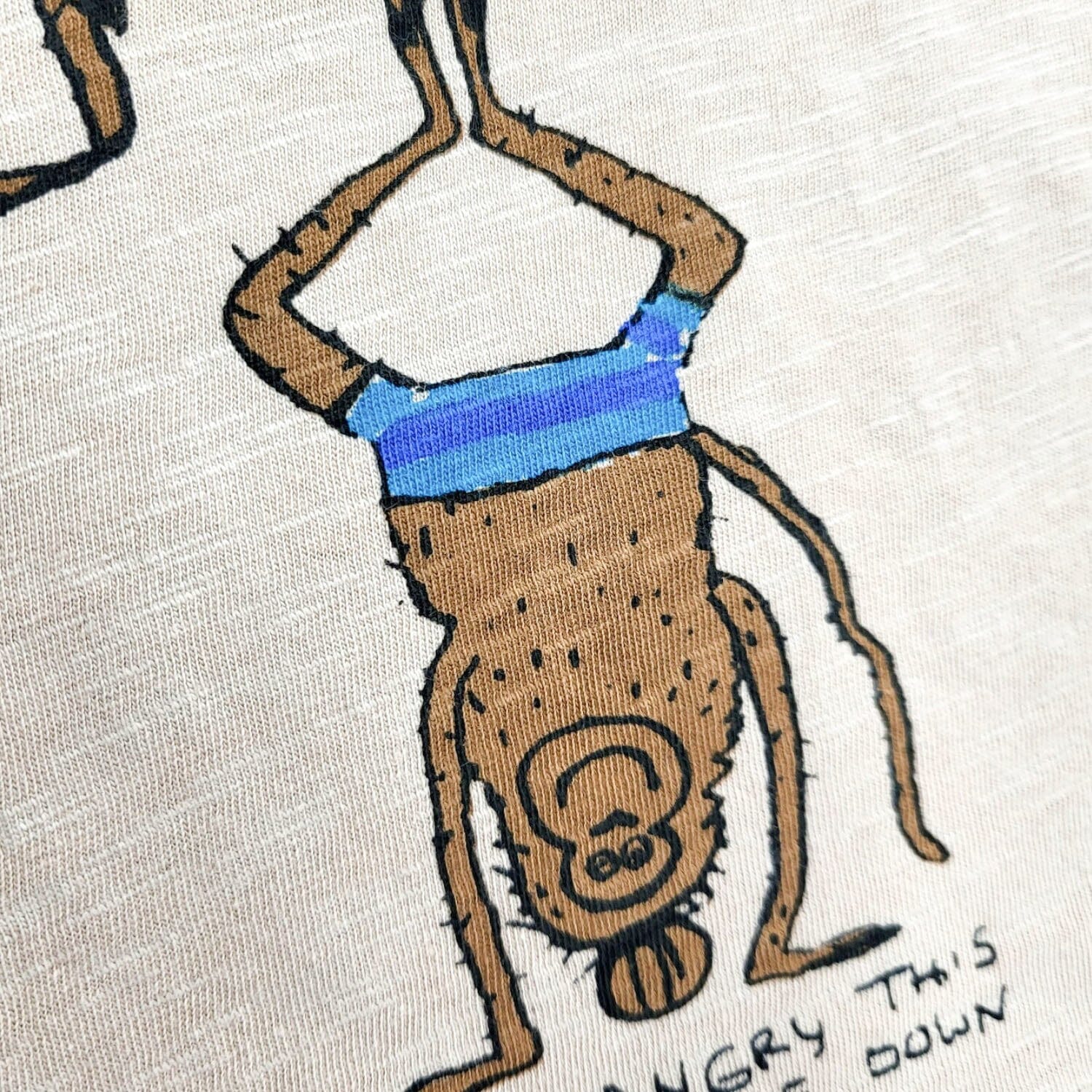 NADADELAZOS T-Shirt Affe Wellness kurzarm T-Shirt nadadelazos