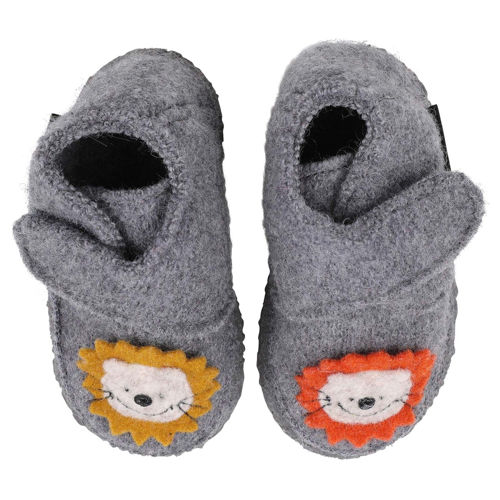 NANGA Hausschuhe Lion King aus Walkstoff Hausschuhe Nanga