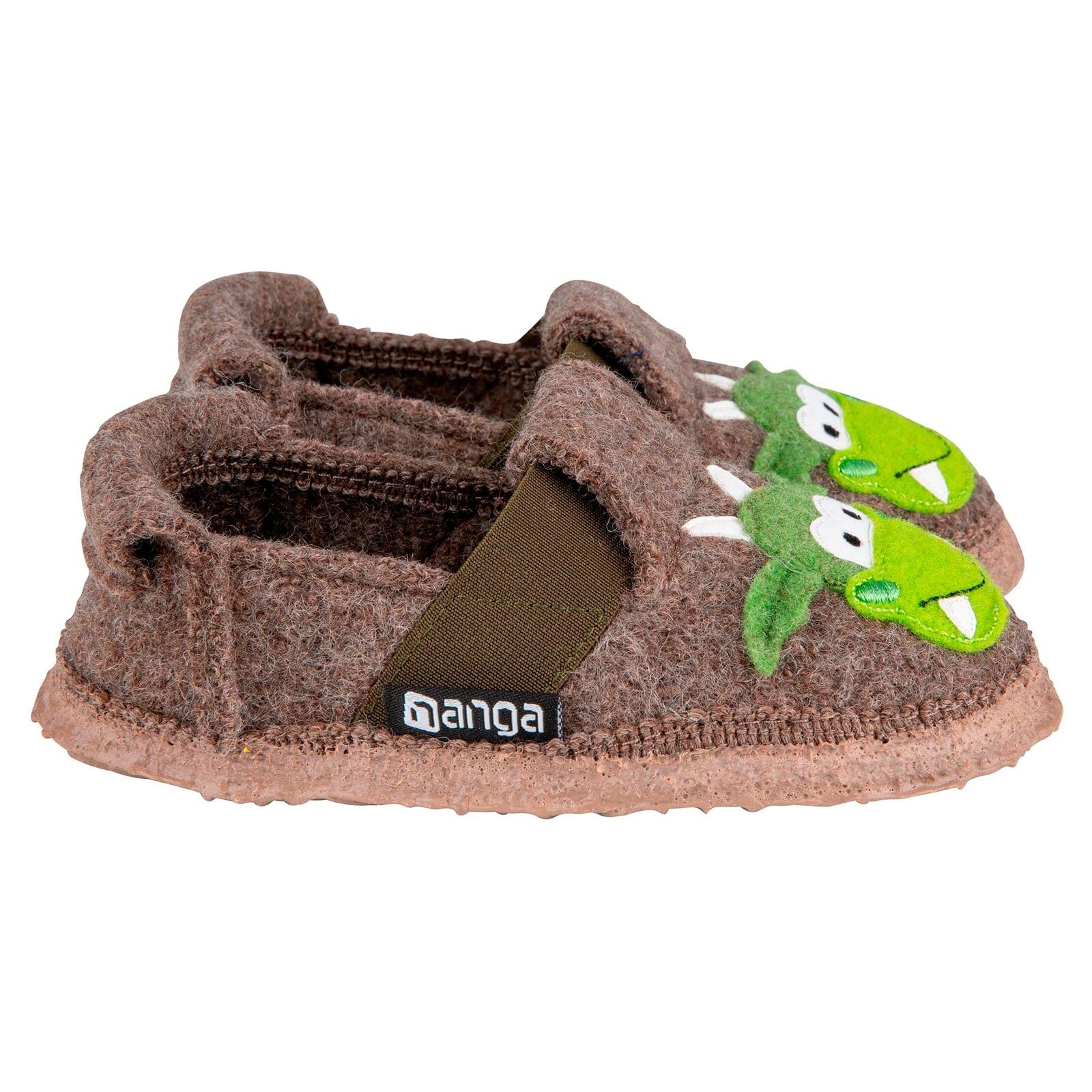 NANGA Hausschuhe braun mit Magic Dragon Hausschuhe Nanga