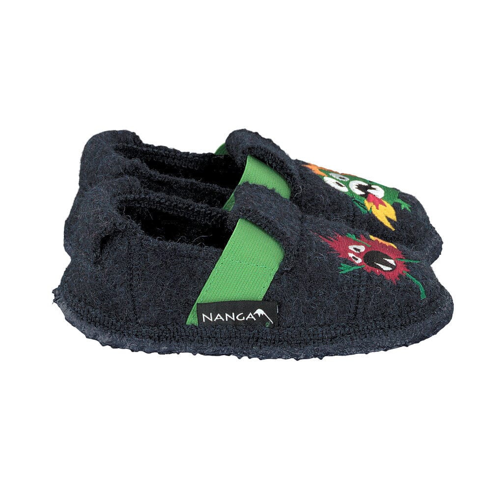 NANGA Hausschuhe Monster aus Walkstoff Hausschuhe Nanga