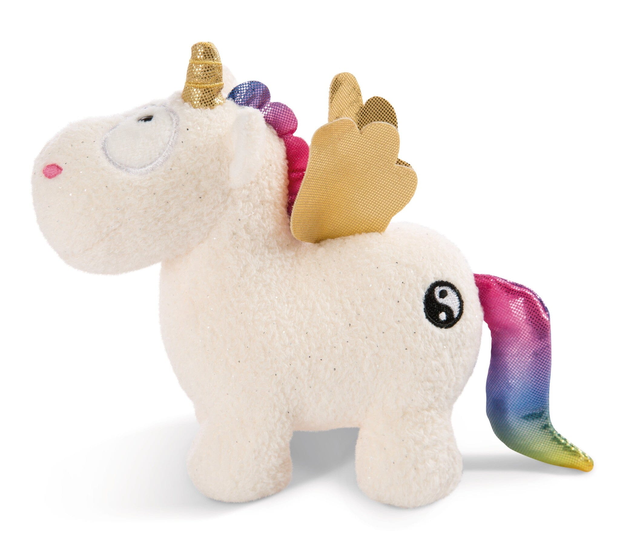 NICI kuscheliges Einhorn Rainbow Yang 13cm stehend Kuscheltiere NICI