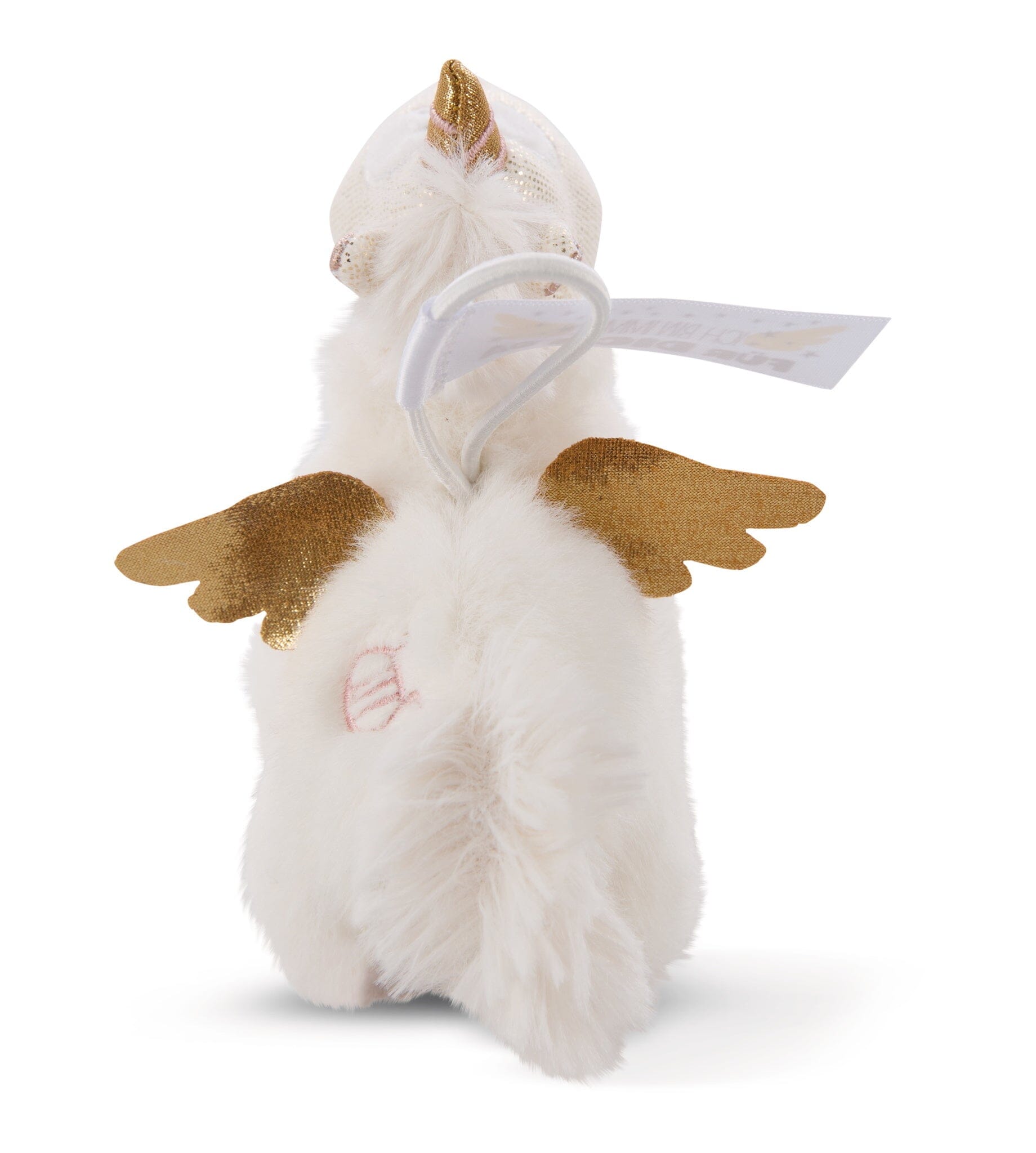 NICI Glücksbringer Einhorn Engel ANGELIA weiß gold Kuscheltiere NICI