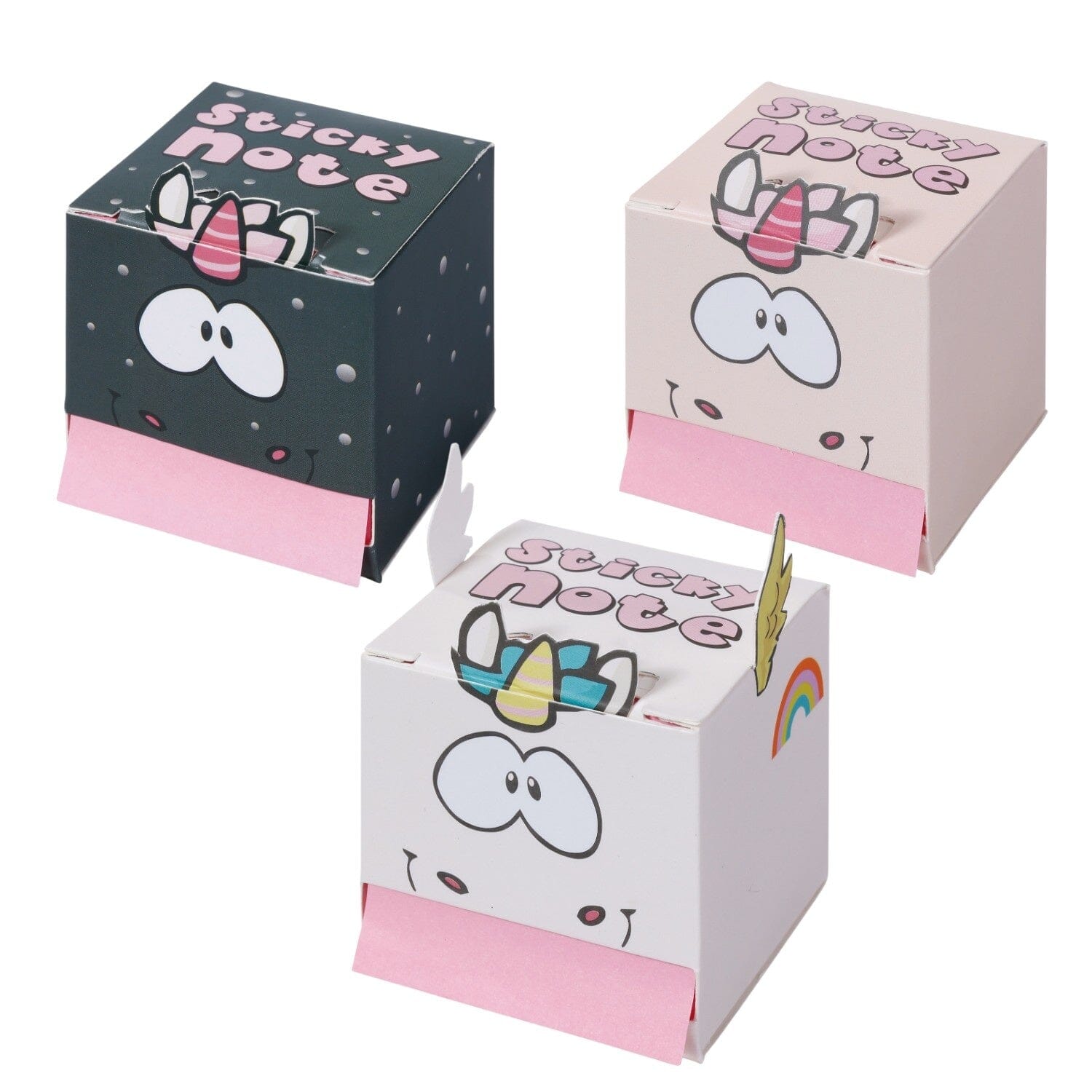 NICI coole Haftnotizen 3er Block Set Haftnotizen NICI