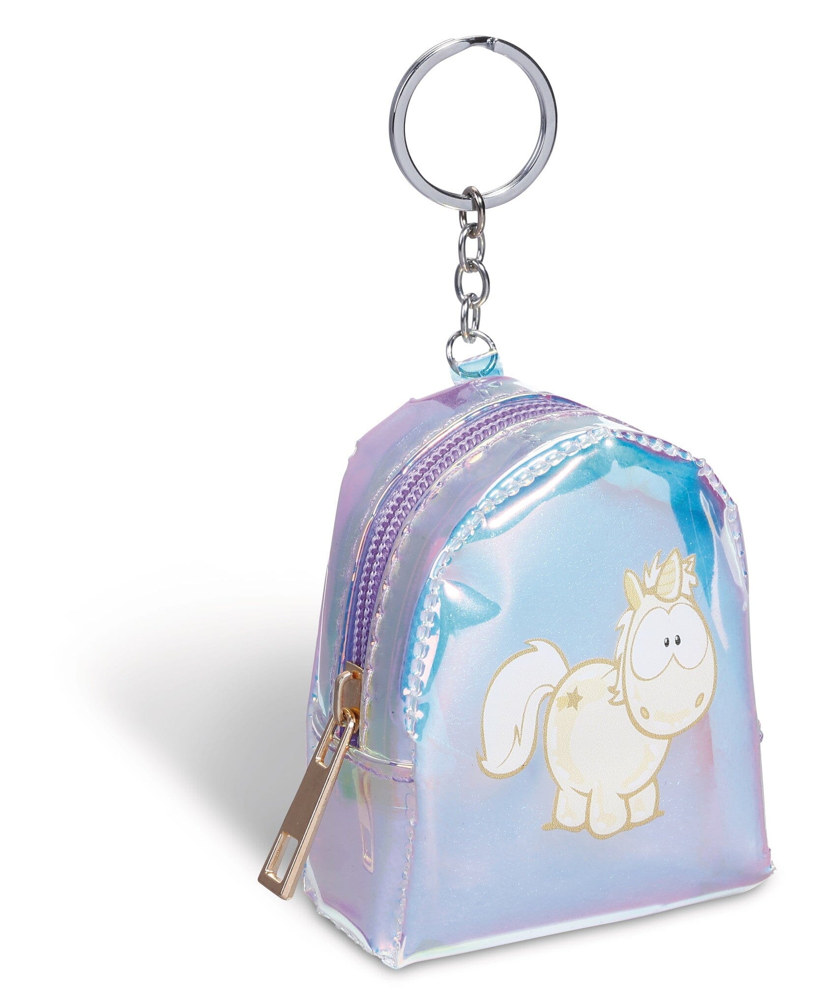 NICI süße kleine Einhorn Schlüsselanhänger-Tasche Schlüsselanhänger NICI rosa