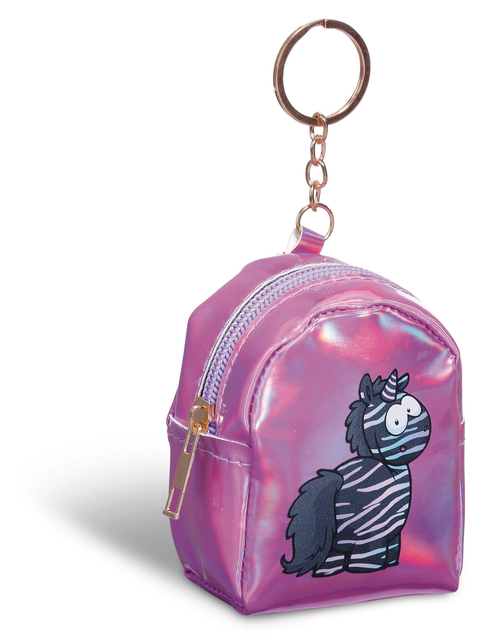 NICI süße kleine Einhorn Schlüsselanhänger-Tasche Schlüsselanhänger NICI lila