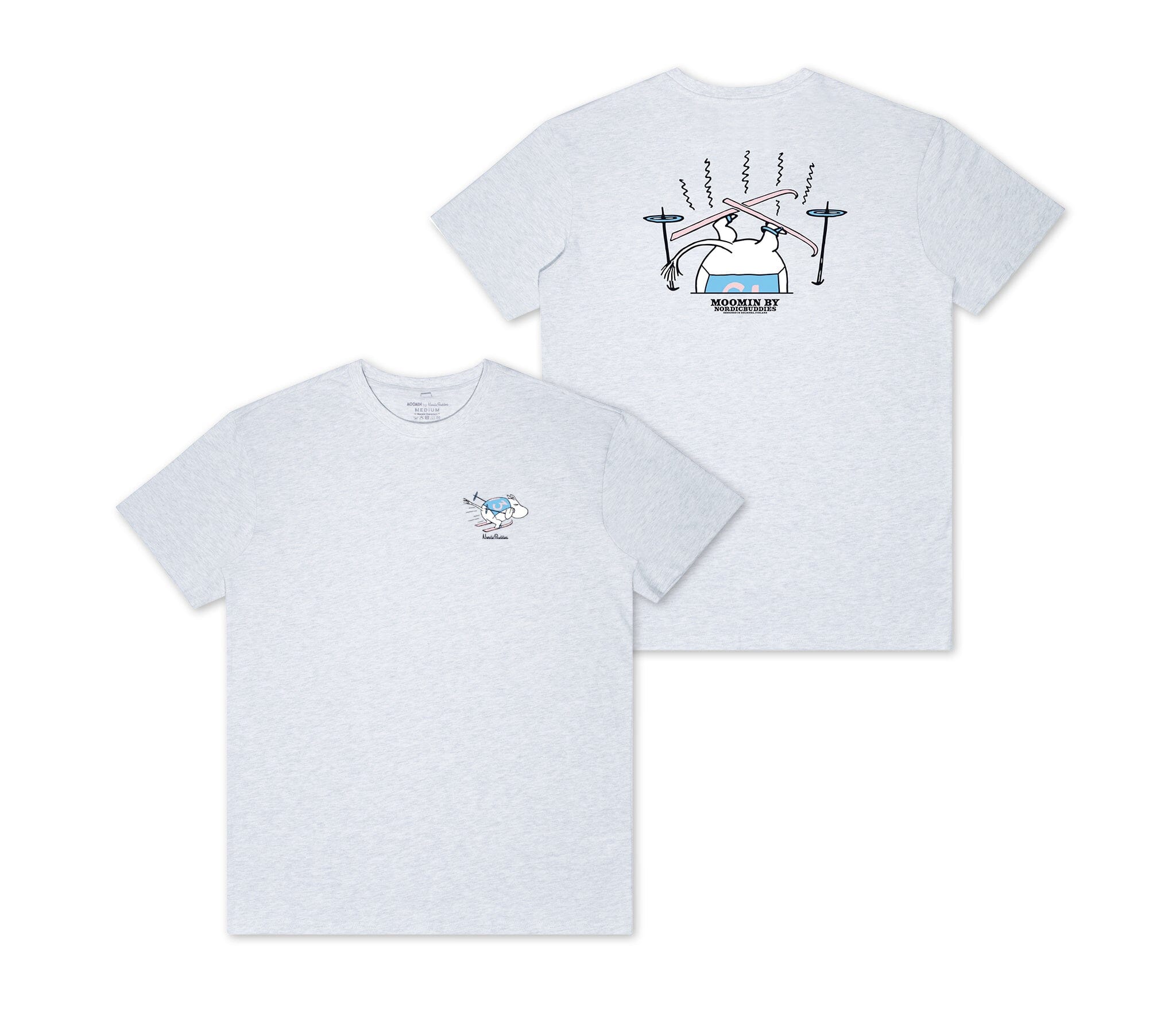 Nordicbuddies - Moomin Moomin T-Shirt Mumintroll T-Shirt Nordic Buddies