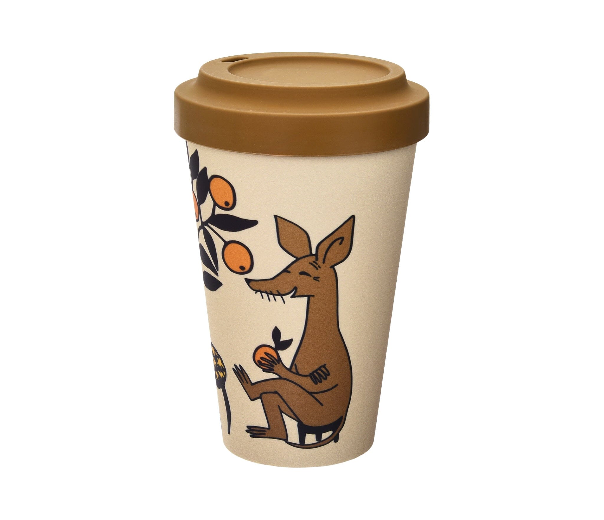 Nordic Buddies Take away Becher Sniff mit Orangen 450ml Mumins Becher Nordic Buddies