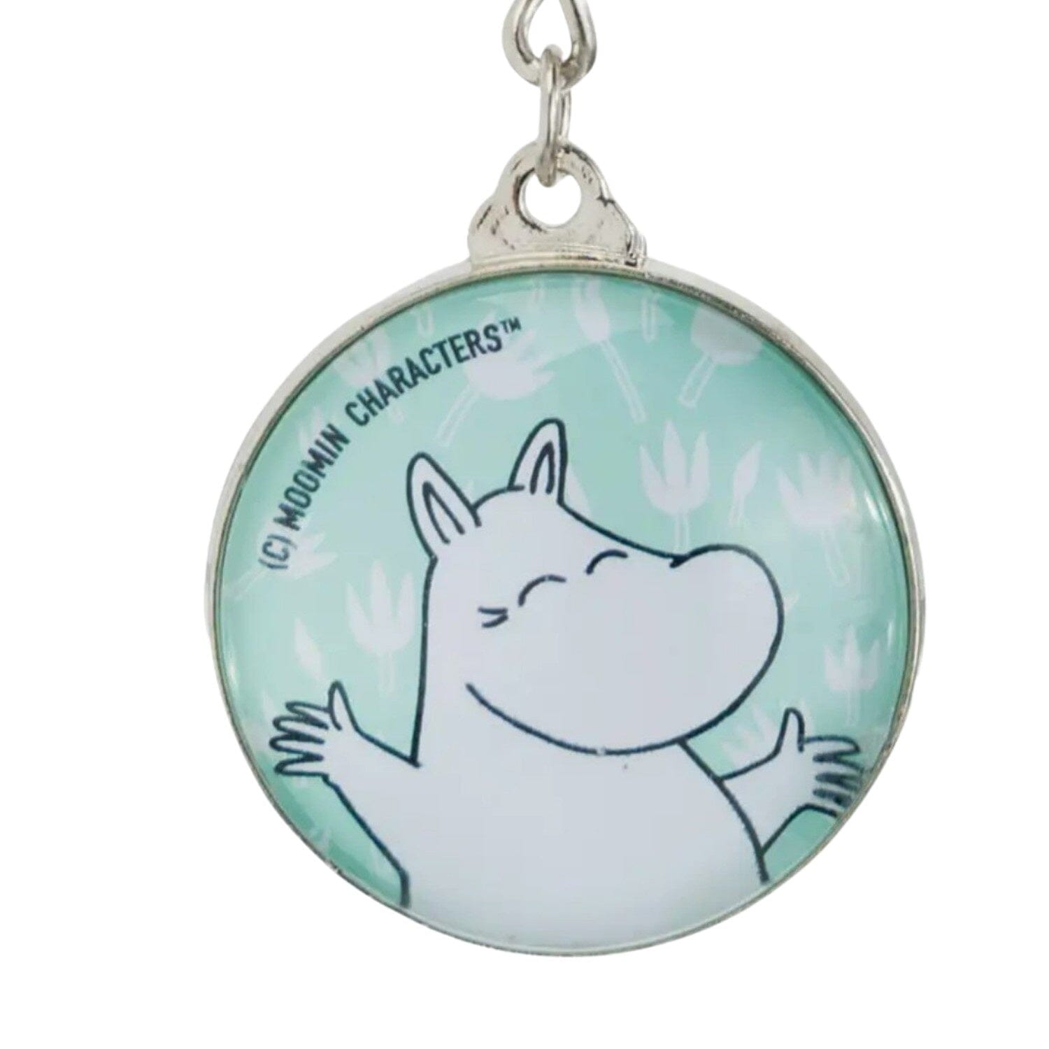 Mumin Happy türkis Schlüsselanhänger - Nordicbuddies Schlüsselanhänger Nordic Buddies