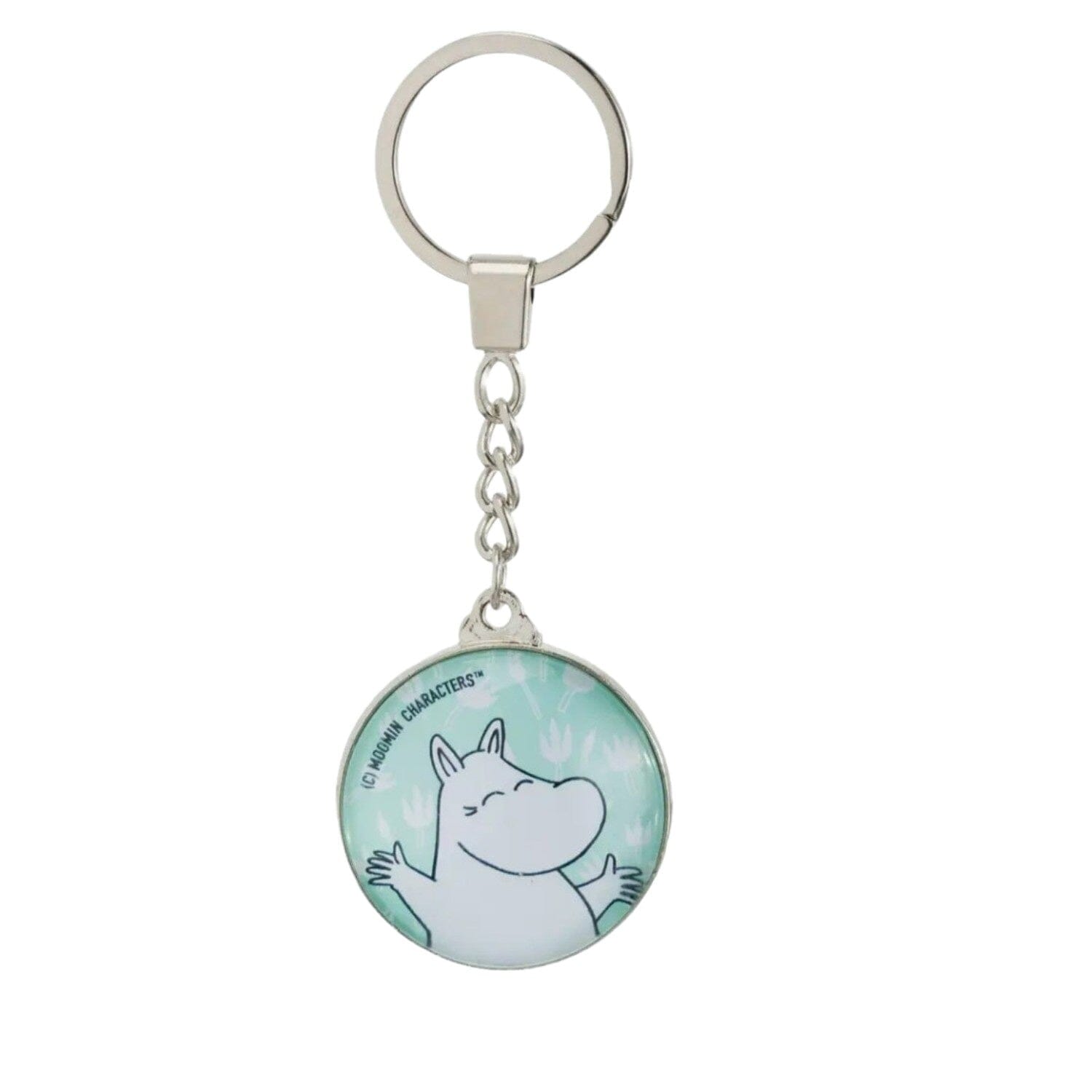 Mumin Happy türkis Schlüsselanhänger - Nordicbuddies Schlüsselanhänger Nordic Buddies