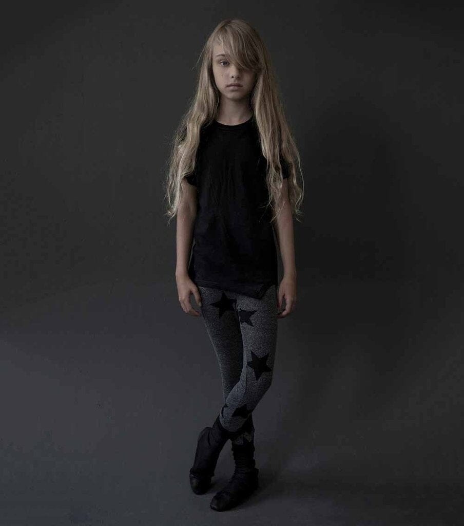 nununu star leggings charcoal Sterne Leggings nununu