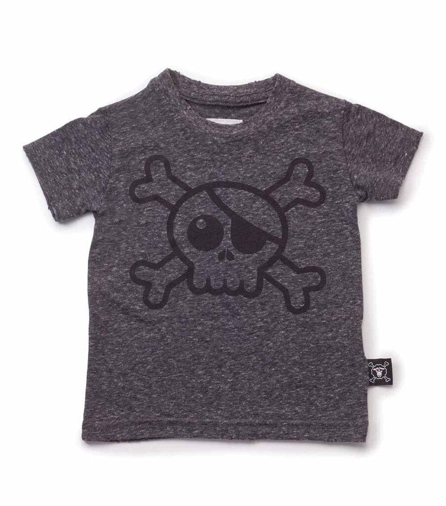 nununu T-Shirt Scull charcoal T-Shirt nununu