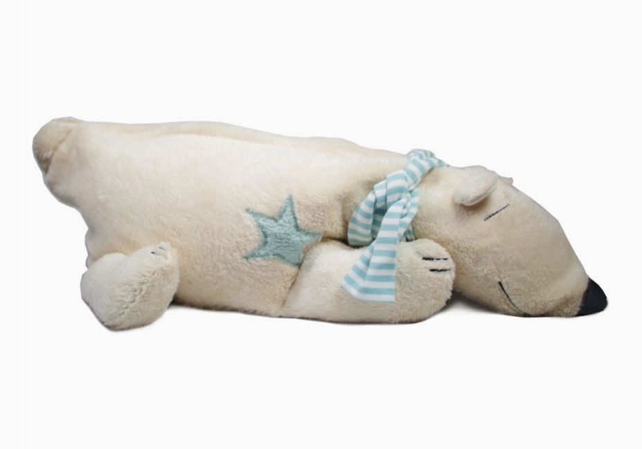 Pat & Patty Bio Kuschelkissen "Eisbär" 53cm ´mit Dinkelfüllung Wärmekissen Pat & Patty
